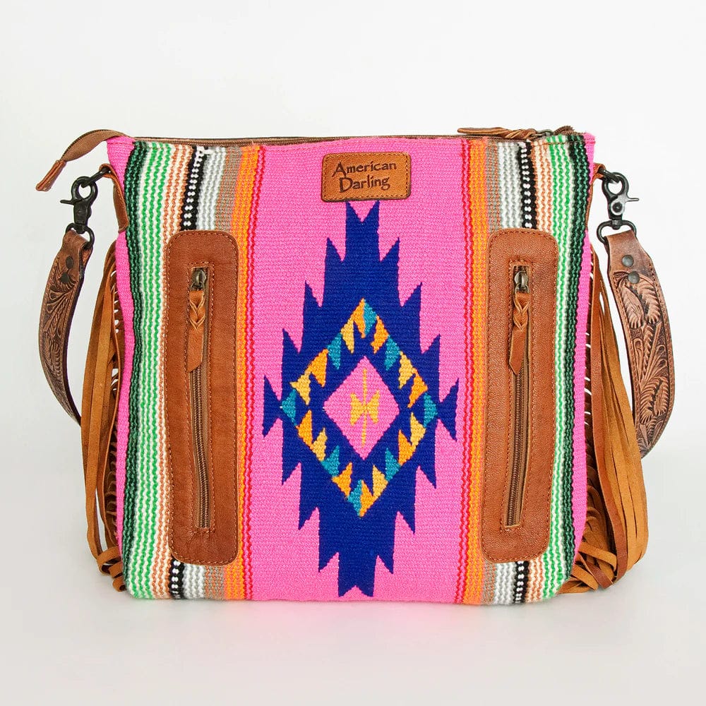 American Darling Conceal Carry Crossbody Cow Hide-On Hair On Leather Fringe  Purse for Women Western Handbags Purses Clutch Bags: Handbags: Amazon.com